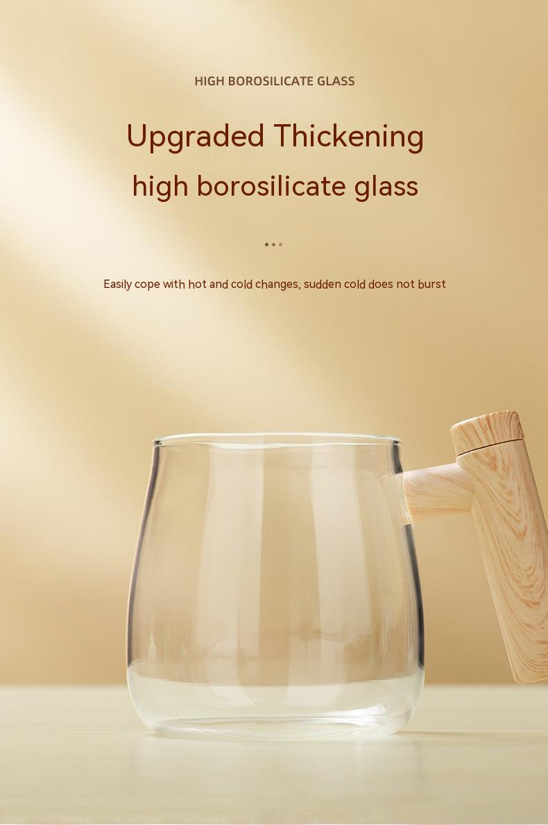 Electric Mixing Glass Coffee Cup