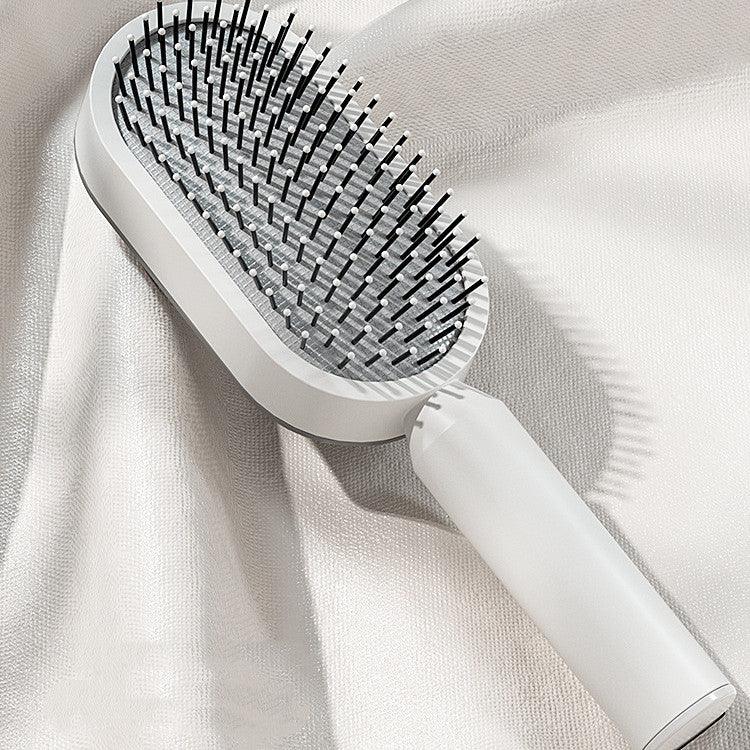 Self Cleaning Hair Brush - Mysummerbasics