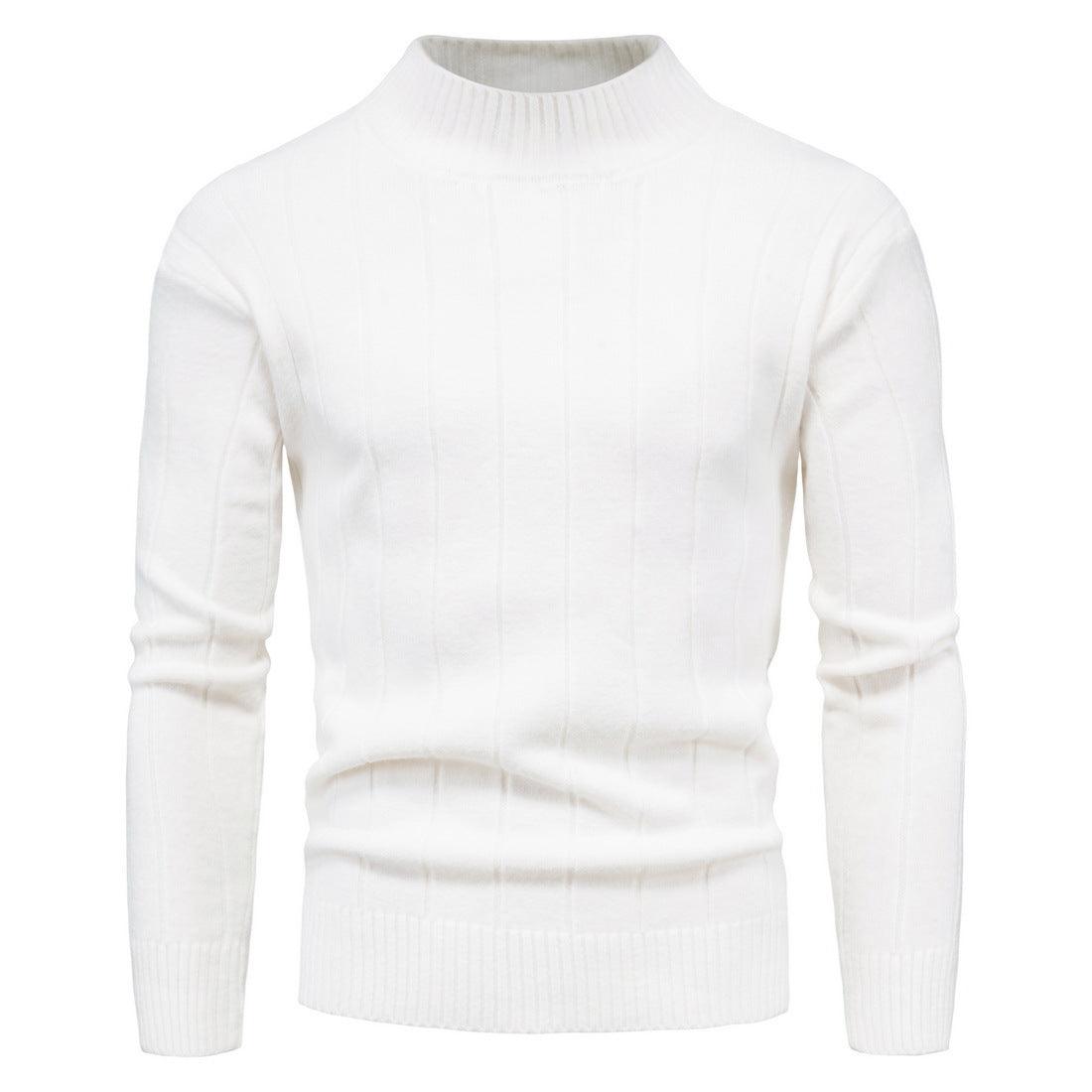 Solid Striped Men's Sweater Base - Mysummerbasics