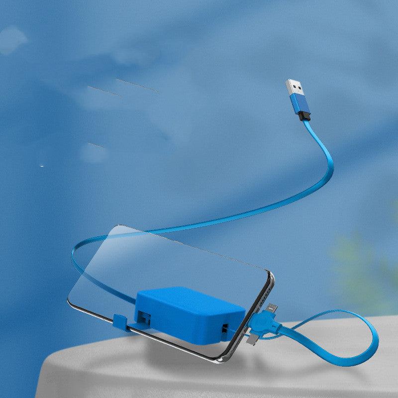 Cable Creative Macaron 4 In 1 Retractable USB - Mysummerbasics