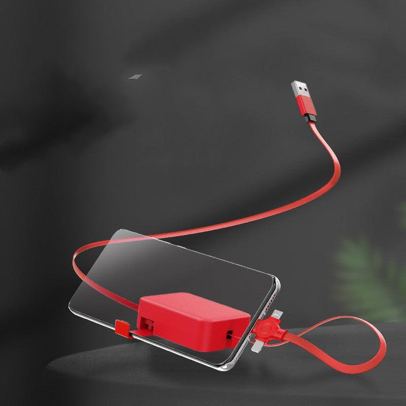 Cable Creative Macaron 4 In 1 Retractable USB - Mysummerbasics