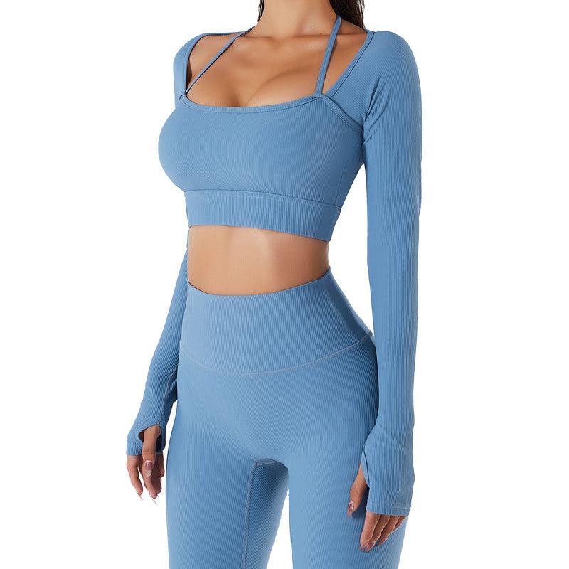 Long Sleeve Yoga Wear - Mysummerbasics
