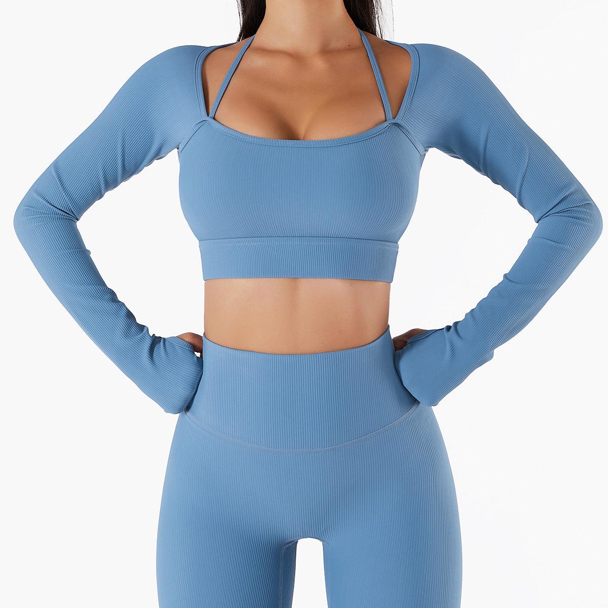 Long Sleeve Yoga Wear - Mysummerbasics