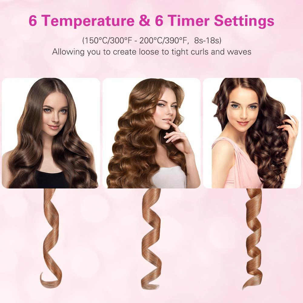 Automatic Hair Curler Curling Iron Wireless - Mysummerbasics