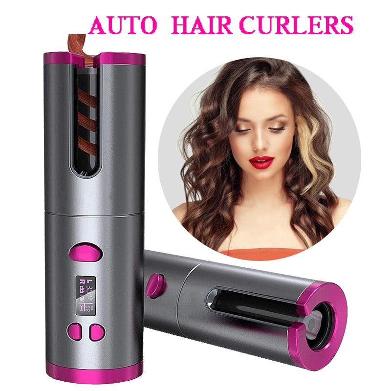 Automatic Hair Curler Curling Iron Wireless - Mysummerbasics