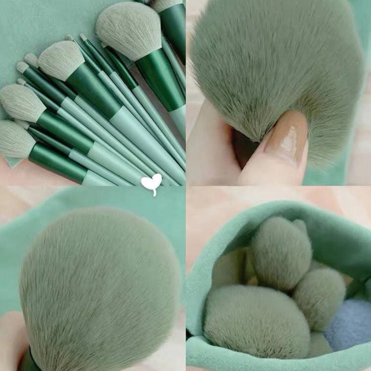 13Pcs Makeup Brushes Set Foundation Blush Powder Eyeshadow Beauty Tool - Mysummerbasics