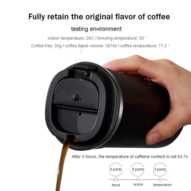 304 Stainless Steel Coffee Mugs Tumbler 380/510ml - Mysummerbasics