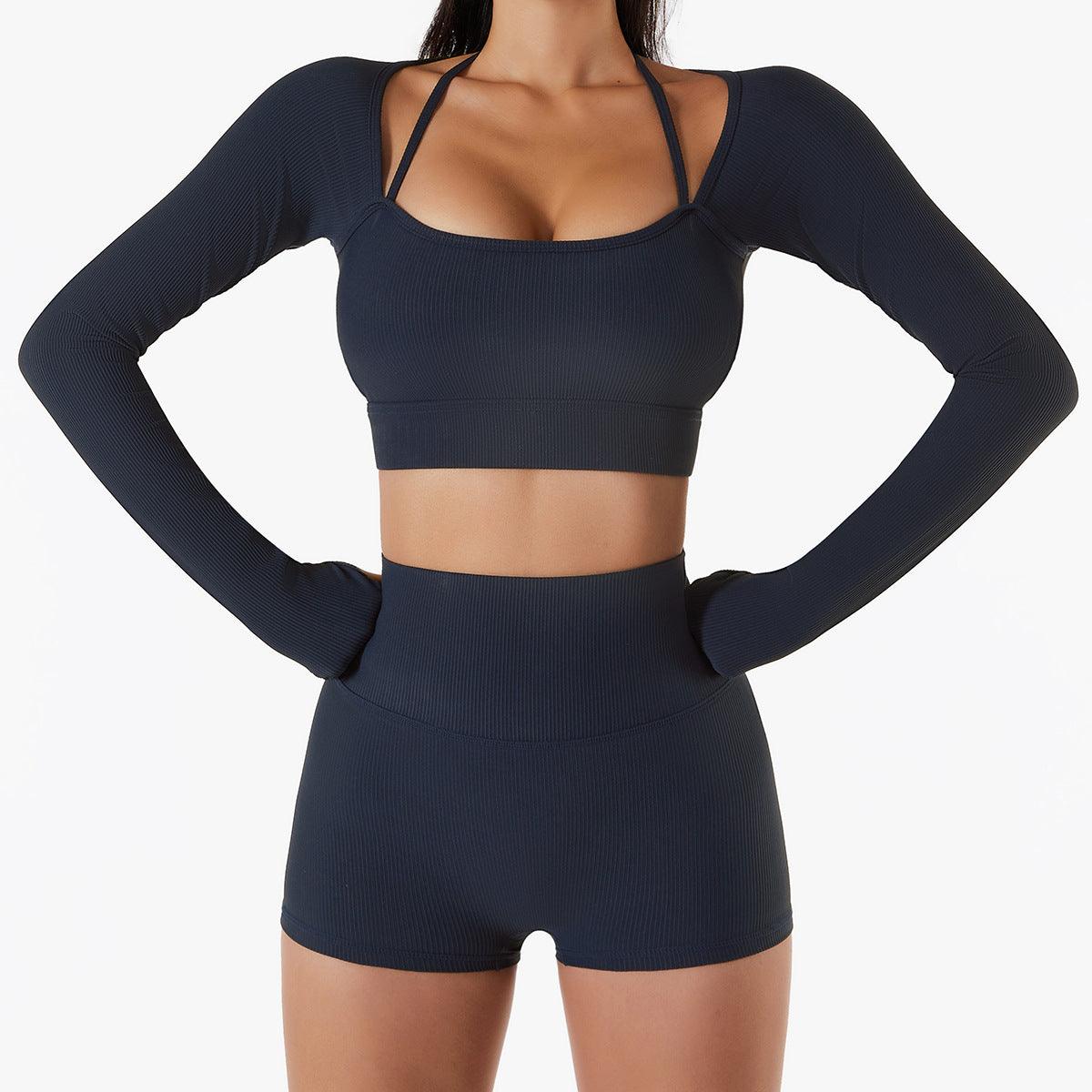 Long Sleeve Yoga Wear - Mysummerbasics