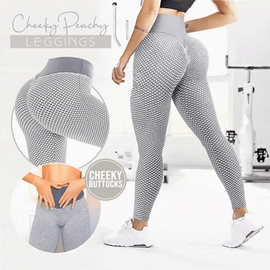 Incredible Butt Lifting CHEEKY PEACHY 'TIKTOK' LEGGINGS - Mysummerbasics