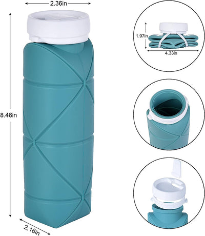 Foldable water bottle lightweight