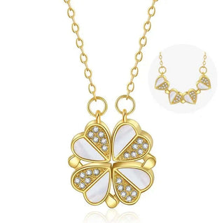 Eterna Luxe™ Clover Necklace – Elegance, Fortune, and Timeless Style