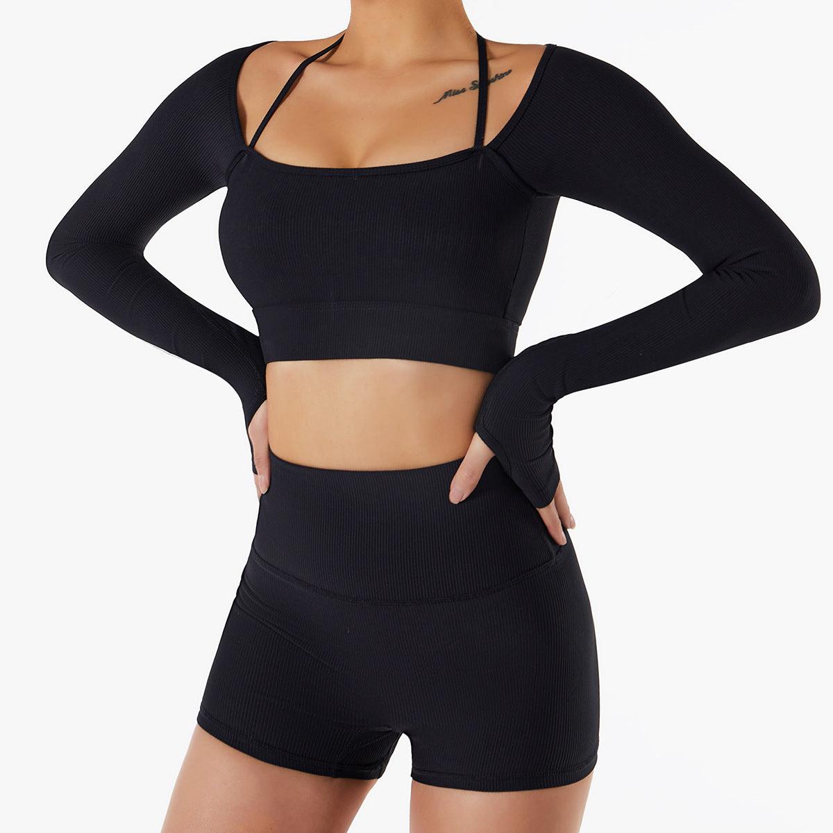 Long Sleeve Yoga Wear - Mysummerbasics