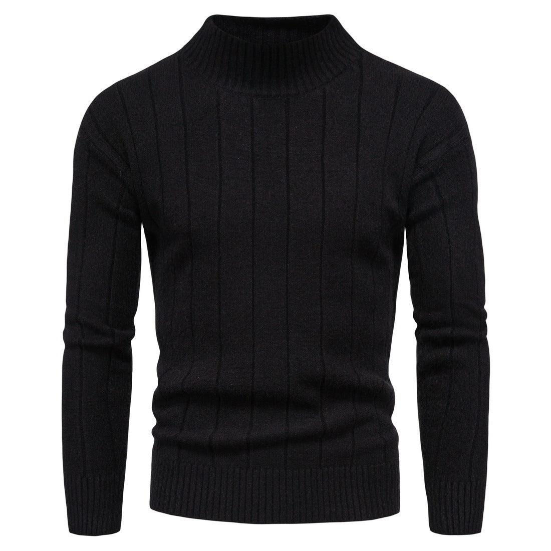 Solid Striped Men's Sweater Base - Mysummerbasics