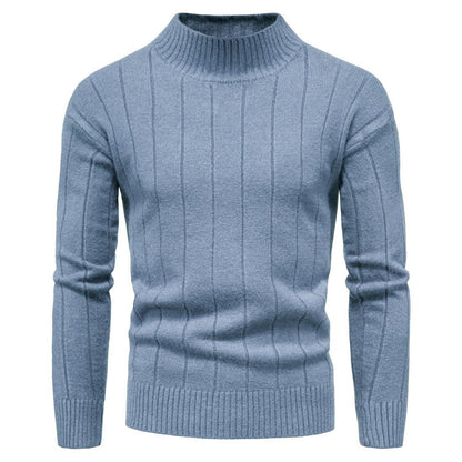 Solid Striped Men's Sweater Base - Mysummerbasics