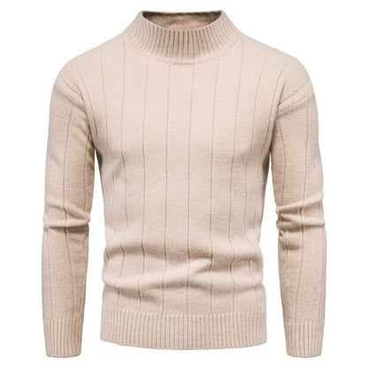 Solid Striped Men's Sweater Base - Mysummerbasics
