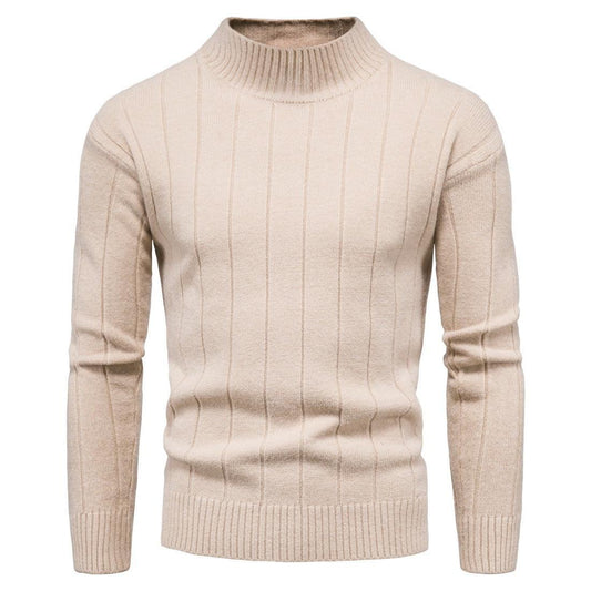 Solid Striped Men's Sweater Base - Mysummerbasics