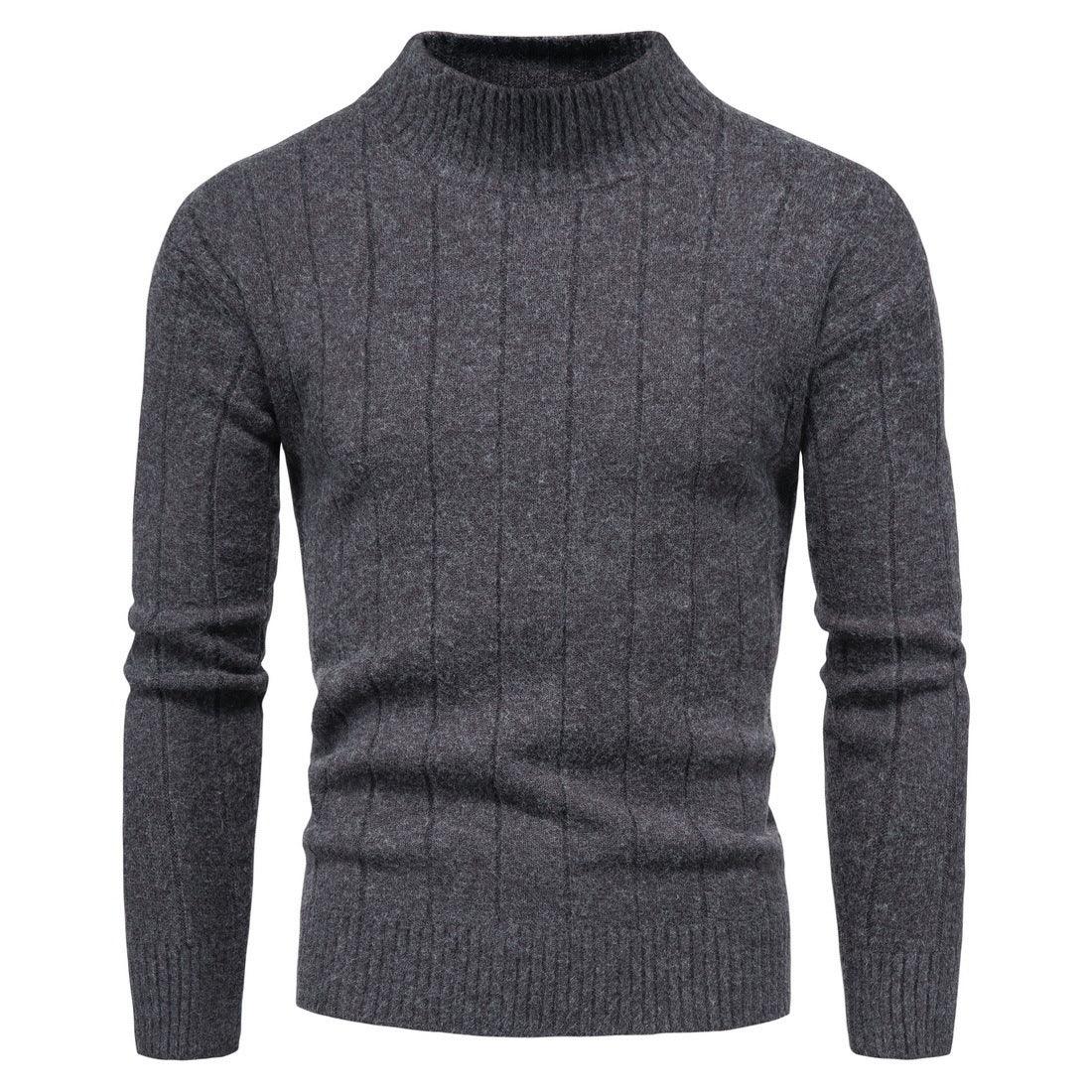 Solid Striped Men's Sweater Base - Mysummerbasics