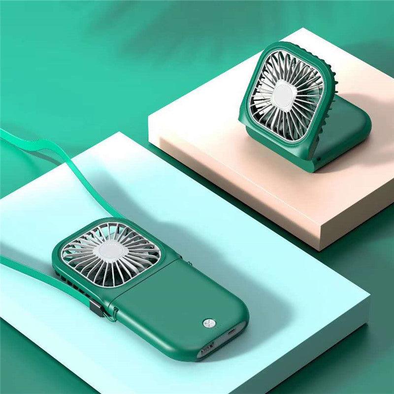Multi-function Power Bank Neck Fan - Mysummerbasics