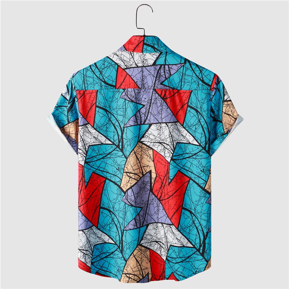 Men's T-shirt Geometric - Mysummerbasics