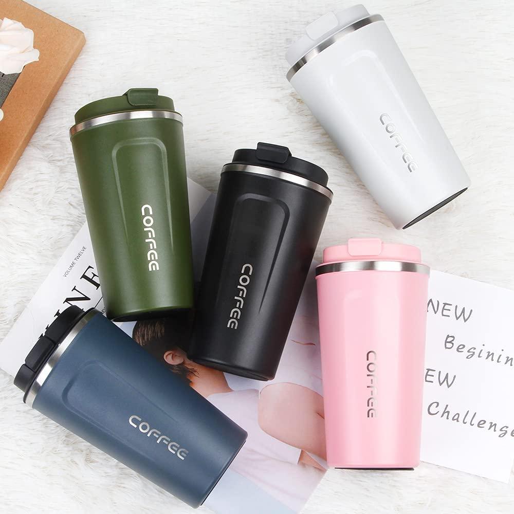 304 Stainless Steel Coffee Mugs Tumbler 380/510ml - Mysummerbasics