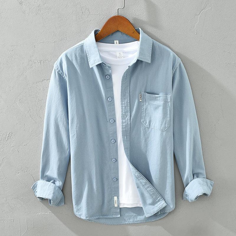 Men Casual Long-Sleeved - Mysummerbasics