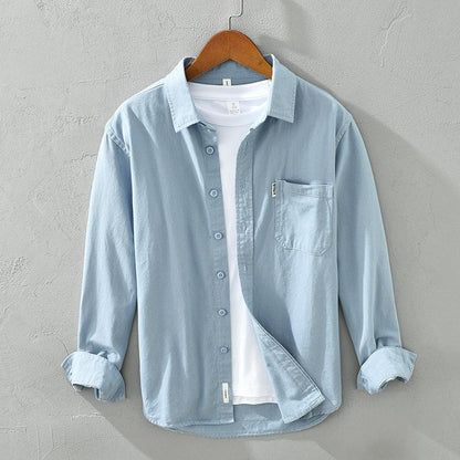Men Casual Long-Sleeved - Mysummerbasics