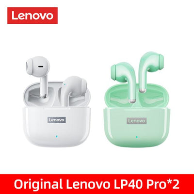 Original Lenovo LP40 Pro TWS Earphones Wireless Bluetooth - Mysummerbasics