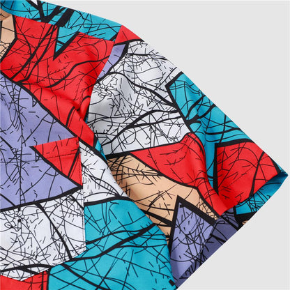 Men's T-shirt Geometric - Mysummerbasics