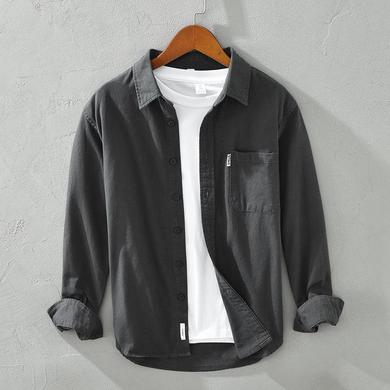 Men Casual Long-Sleeved - Mysummerbasics